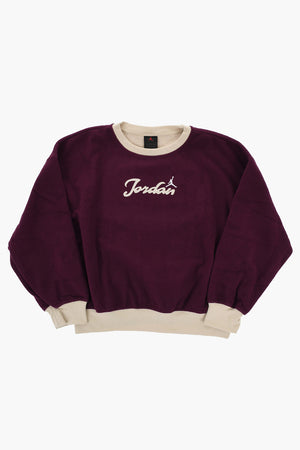 AIR JORDAN Rundhals-Sweatshirt mit Fleece-Außenseite