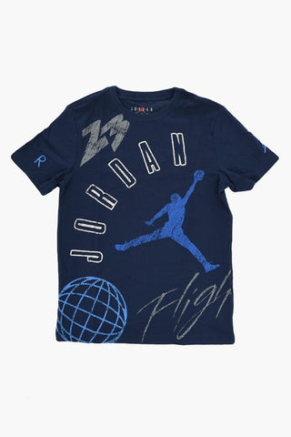 AIR JORDAN Printed Cotton Crew-Neck T-shirt