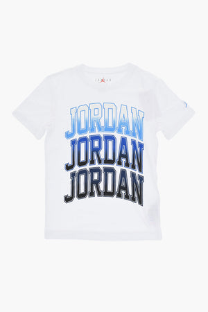 AIR JORDAN T-Shirt mit Rundhalsausschnitt und aufgedrucktem Logo
