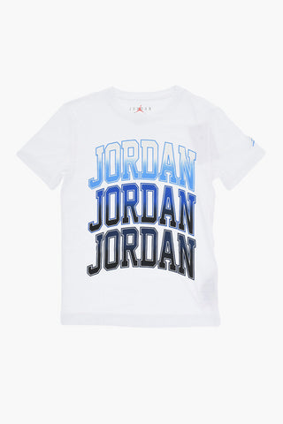 AIR JORDAN Crewneck T-Shirt with Printed Logo