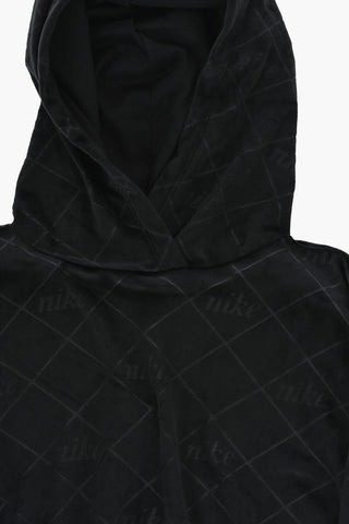 Quilted Velour Hoodie And Joggers Set COZY