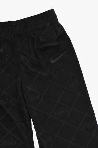 Quilted Velour Hoodie And Joggers Set COZY