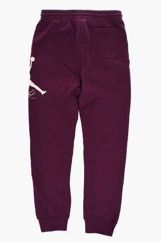 AIR JORDAN Cotton Fleece Joggers with Printed Logo