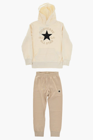 ALL STAR CHUCK TAYLOR Hoodie and Joggers Set DISSECTED Cotton-Fleece