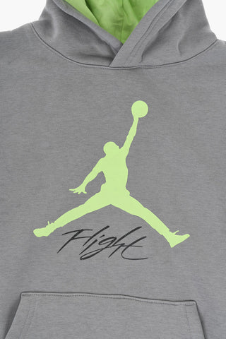 AIR JORDAN Hoodie BASELINE Cotton Fleece with Contrast Print