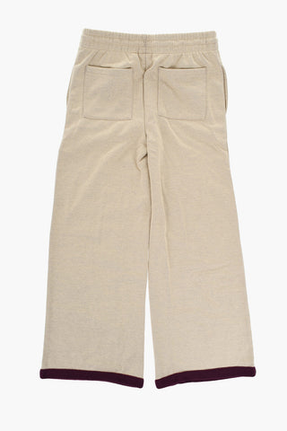 AIR JORDAN Zweifarbige Hose aus Baumwollfrottee META-ENCHANTMENT