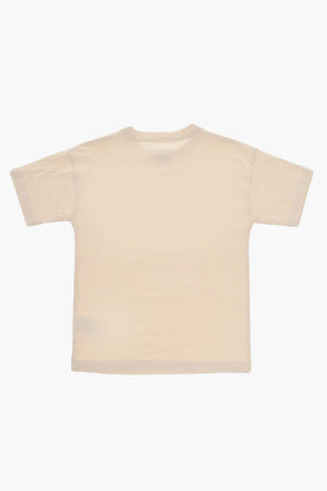 AIR JORDAN Einfarbiges Rundhals-T-Shirt mit aufgedrucktem Logo