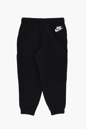 Cargo-Joggers aus Baumwoll-Frottee mit Relief-Logo