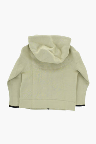 Set Felpa e Joggers in Tinta Unita con Dettagli a Contrasto