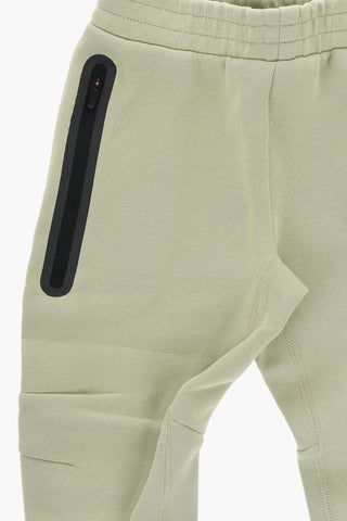 Set Felpa e Joggers in Tinta Unita con Dettagli a Contrasto