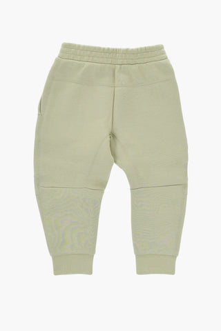 Set Felpa e Joggers in Tinta Unita con Dettagli a Contrasto