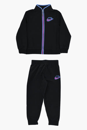 Set Sweatshirt und Joggers in Uni mit Fleece-Futter