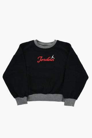 AIR JORDAN Crewneck Sweatshirt with Fleece Exterior