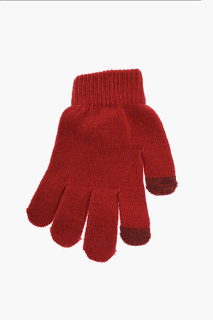 Set Beanie und Handschuhe mit All-Over-Logo