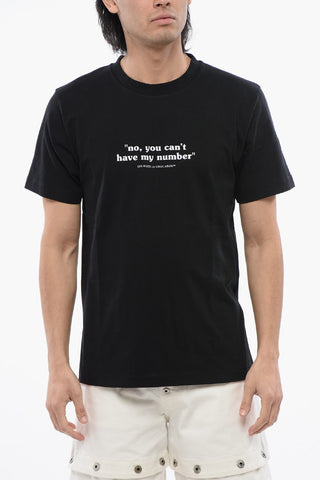 Printed NUMBER Slim-Fit T-shirt