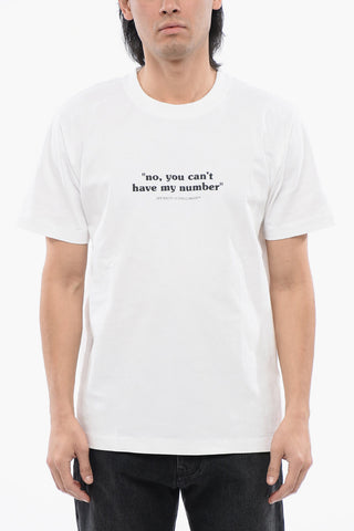 Printed NUMBER Slim-Fit T-shirt