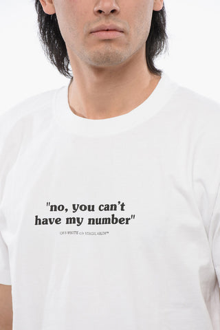 Printed NUMBER Slim-Fit T-shirt