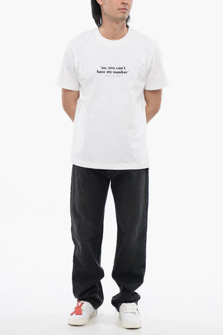 Printed NUMBER Slim-Fit T-shirt