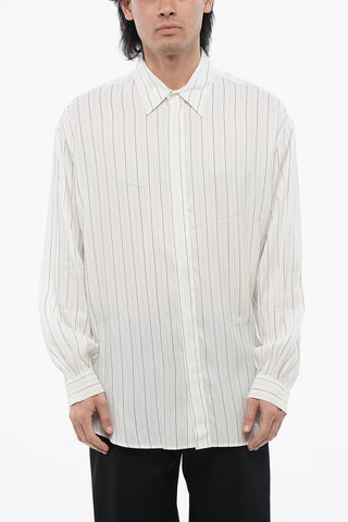 Striped Silk Blend Shirt