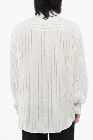 Striped Silk Blend Shirt
