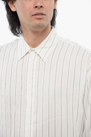 Striped Silk Blend Shirt