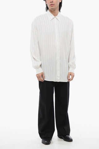 Striped Silk Blend Shirt