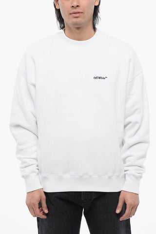 Brushed Cotton ARROW Embroidered Sweatshirt