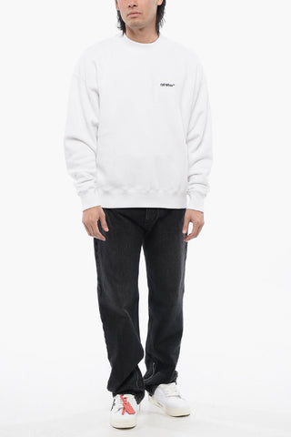Brushed Cotton ARROW Embroidered Sweatshirt