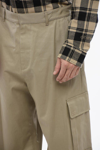 Cargo-Hose mit hoher Taille