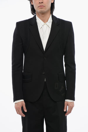 Blazer Aus Reiner Wolle FORMAL VARS Mit Logo-Patch