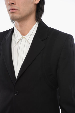Blazer Aus Reiner Wolle FORMAL VARS Mit Logo-Patch