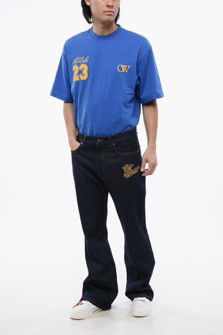 Flare-Fit Jeans 90SLOGO with Embroidery