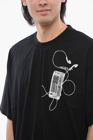 Oversize-fit SCAN Printed T-shirt