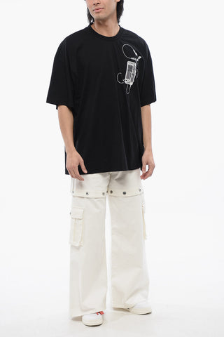 Oversize-fit SCAN Printed T-shirt