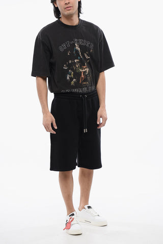 Brushed Cotton Jogger Shorts