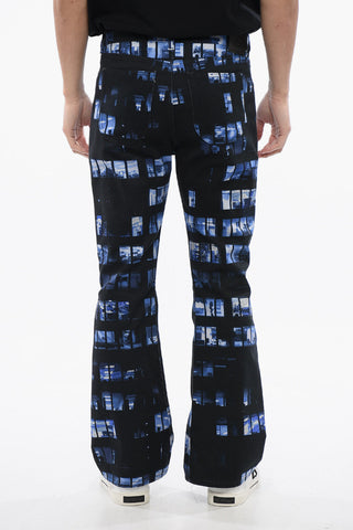 Bedruckte Jeans WINDOWS Flare Fit