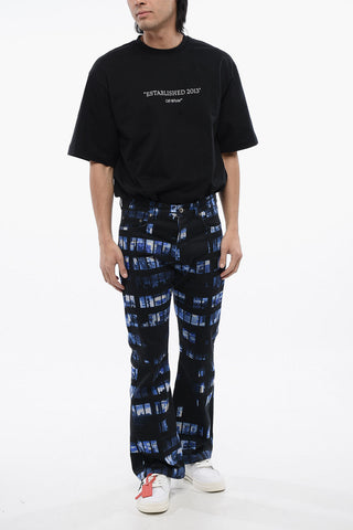Bedruckte Jeans WINDOWS Flare Fit