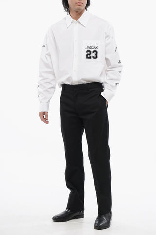 Slim Fit Cotton Pants