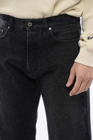 Jeans Straight-fit SKATE Con Zip Laterale
