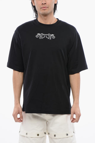 Skate-Fit TATTOO BANDANA Embroidered T-shirt