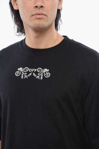 Skate-Fit TATTOO BANDANA Embroidered T-shirt