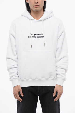 Printed NUMBER Skate-Fit Hoodie