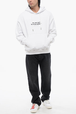 Printed NUMBER Skate-Fit Hoodie