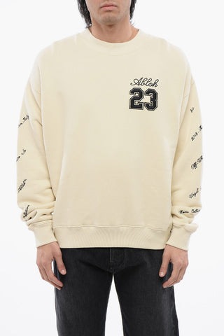 Skate-Fit Brushed Cotton 23 Crewneck Sweatshirt