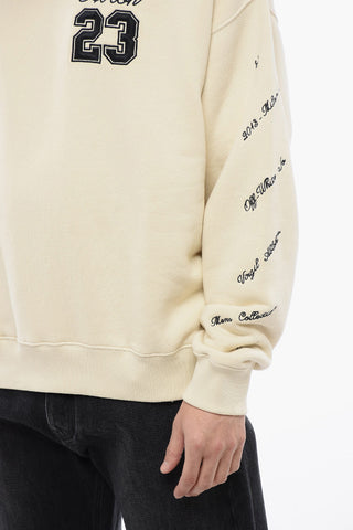Skate-Fit Brushed Cotton 23 Crewneck Sweatshirt