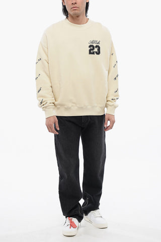 Skate-Fit Brushed Cotton 23 Crewneck Sweatshirt