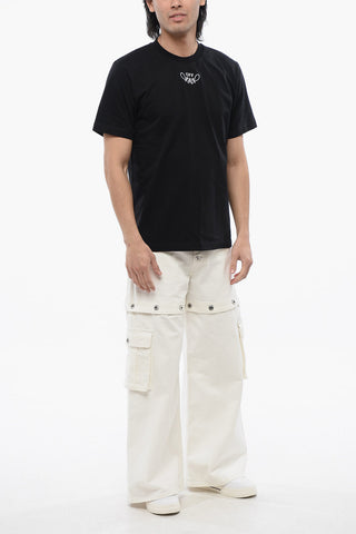 Slim-Fit BANDANA Embroidered T-shirt