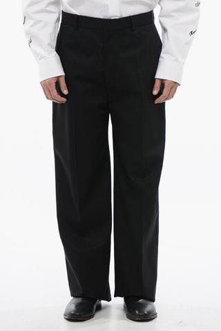 Pantaloni Tailored A Vita Alta