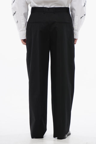 Pantaloni Tailored A Vita Alta