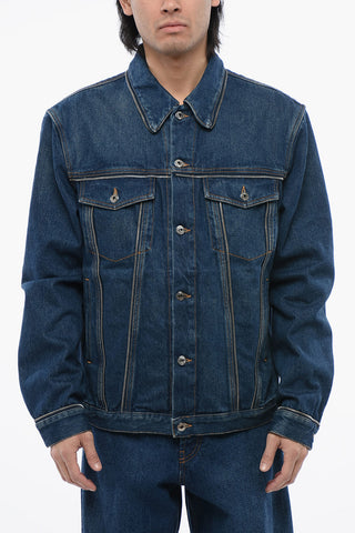 Giubbotto In Jeans Con Dettagli Zip